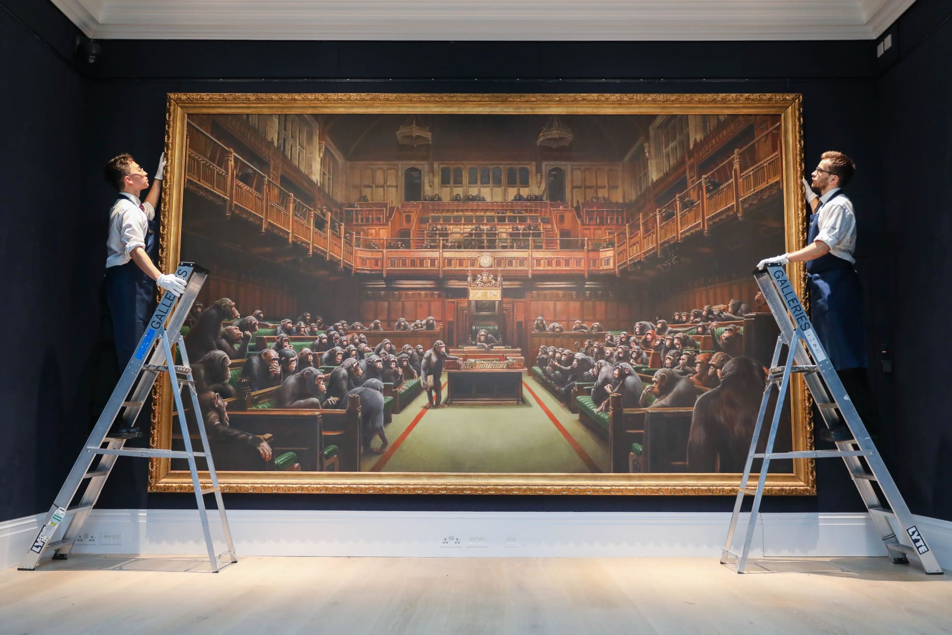 banksy devolved parliament